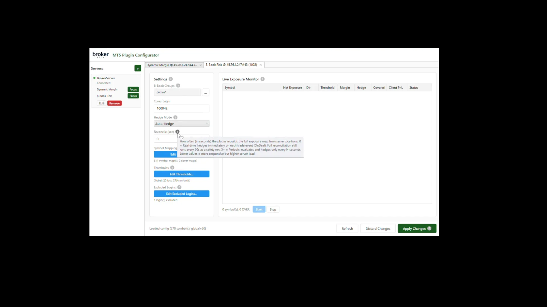 B-Book Risk Manager — Product Demo